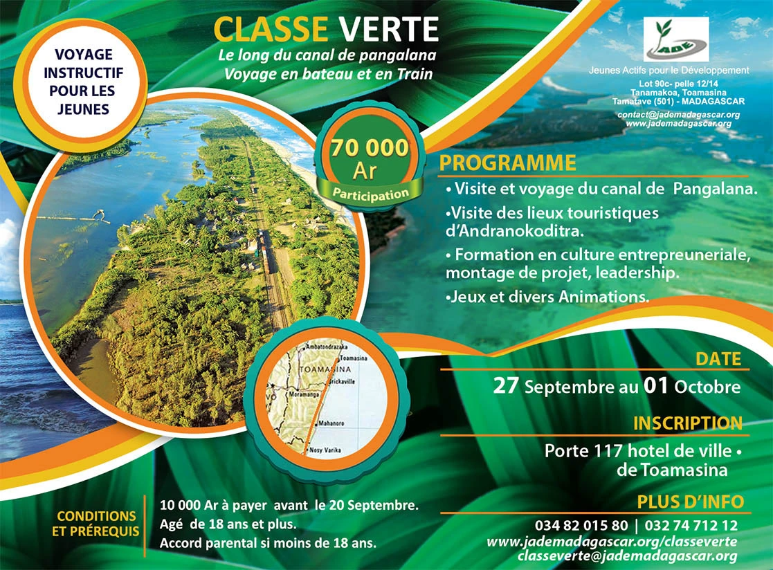 Poster — Green Class 2018 - Andranokoditra and Palmarium