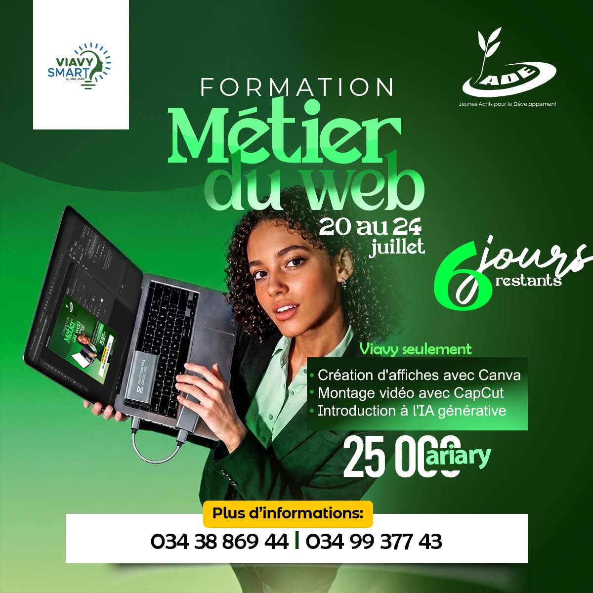 Formation Métier du Web — Viavy Smart